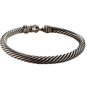 David Yurman Buckle Classic Cable Bracelet
