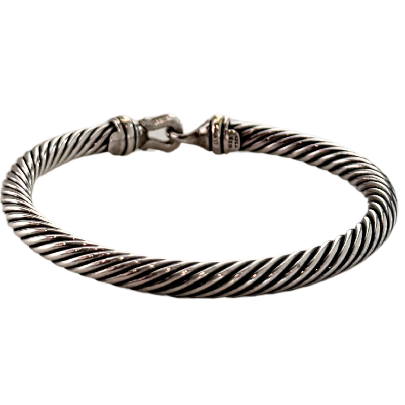 David Yurman Buckle Classic Cable Bracelet
