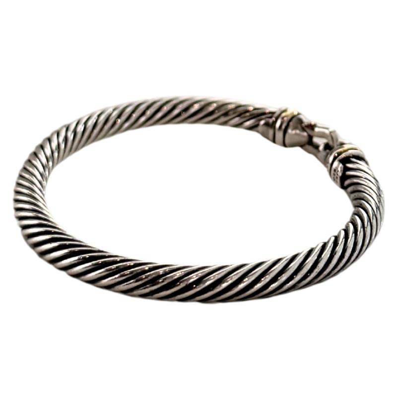 David Yurman Buckle Classic Cable Bracelet