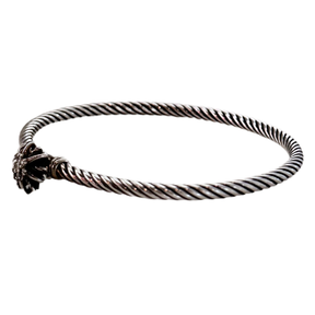 David Yurman Diamond Starburst Center Station Cable Bracelet