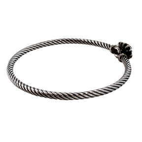 David Yurman Diamond Starburst Center Station Cable Bracelet