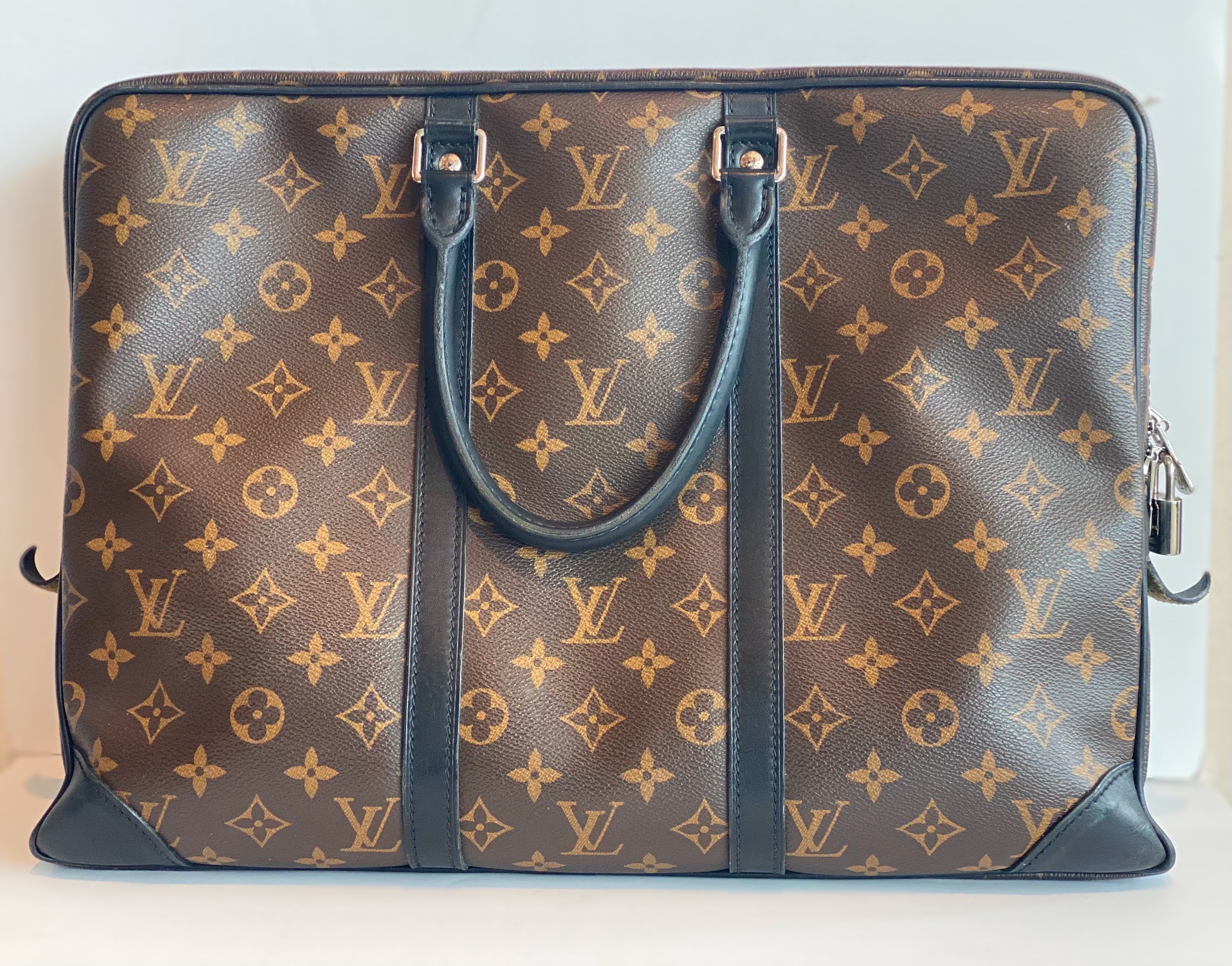 【残少!】SALE Louis Vuitton Porte-DocumentsJour バッグ Louis Vuitton Porte-Documents Jour Monogram Macassar
