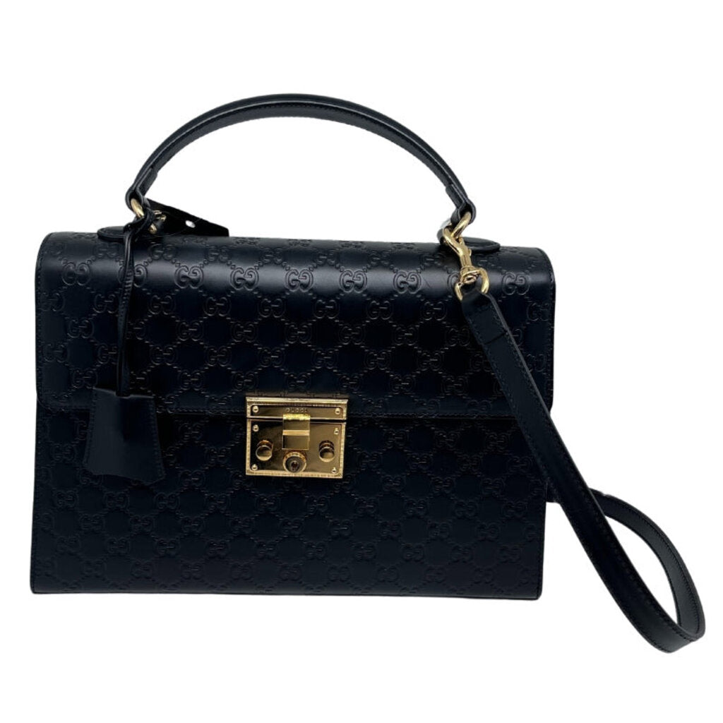 Gucci GG Signature Padlock Handle Bag