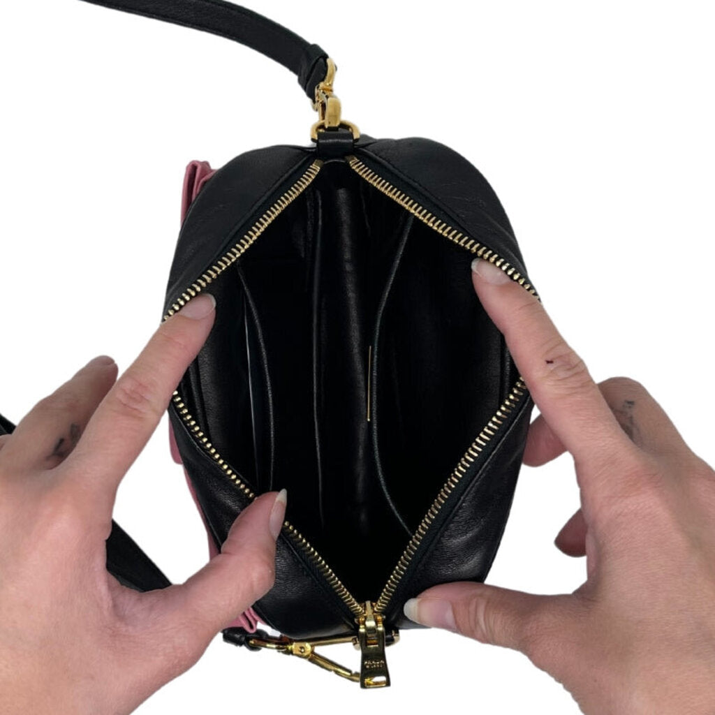 Prada Bow Crossbody Camera Bag