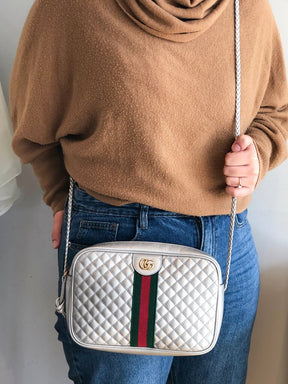 Gucci Small Quilted Ophidia Camera Crossbody