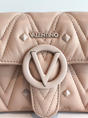 Valentino by Mario Valentino Poisson Studded & Quilted Leather Crossbody