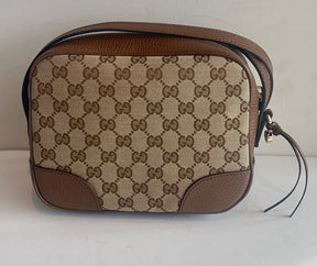 Gucci GG Canvas Bree Camera Bag