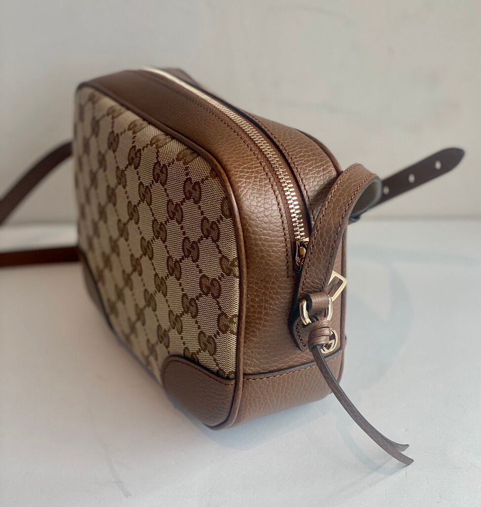 Gucci GG Canvas Bree Camera Bag