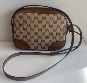 Gucci GG Canvas Bree Camera Bag