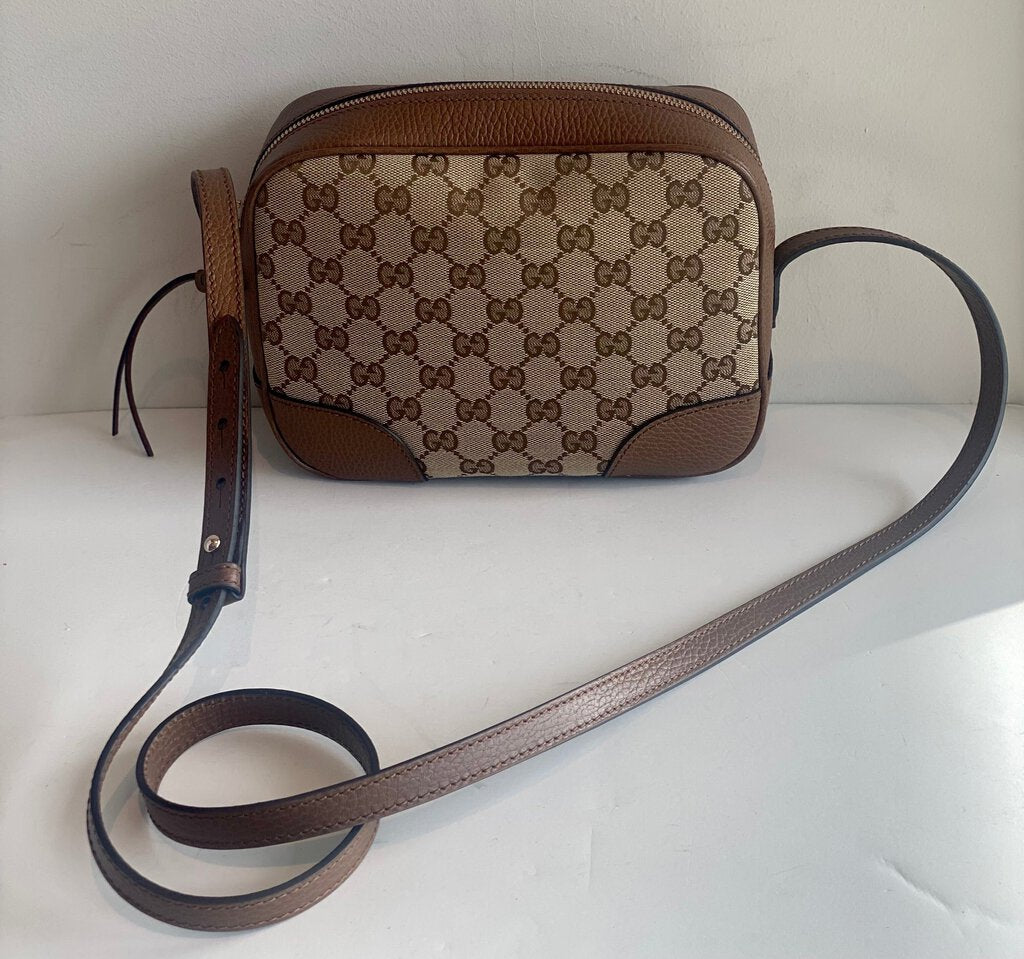 Gucci GG Canvas Bree Camera Bag