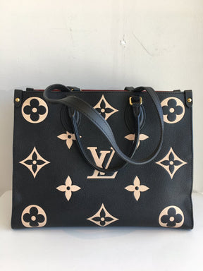 Louis Vuitton OntheGo Bicolor Monogram MM Tote