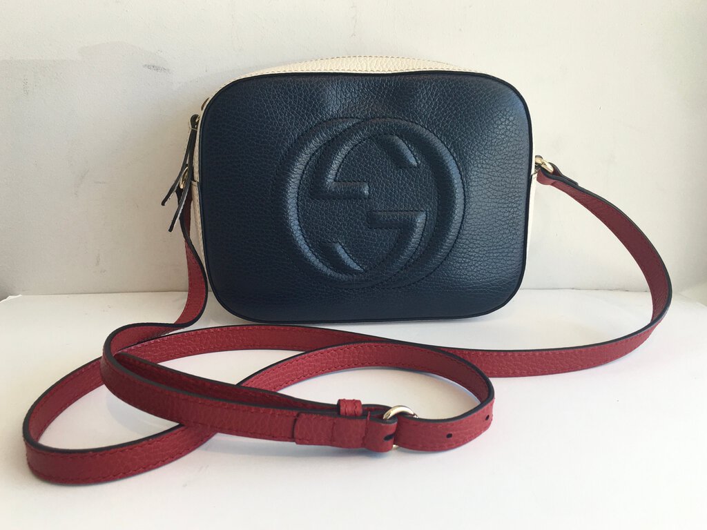 Gucci Colorblock Soho Leather Disco Bag