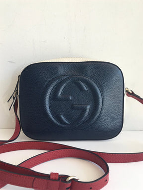 Gucci Colorblock Soho Leather Disco Bag