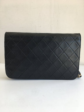 Chanel Quilted Lambskin Leather Single-Flap Bag