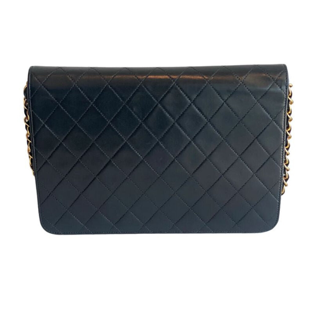 Chanel Quilted Lambskin Single Flap Bag