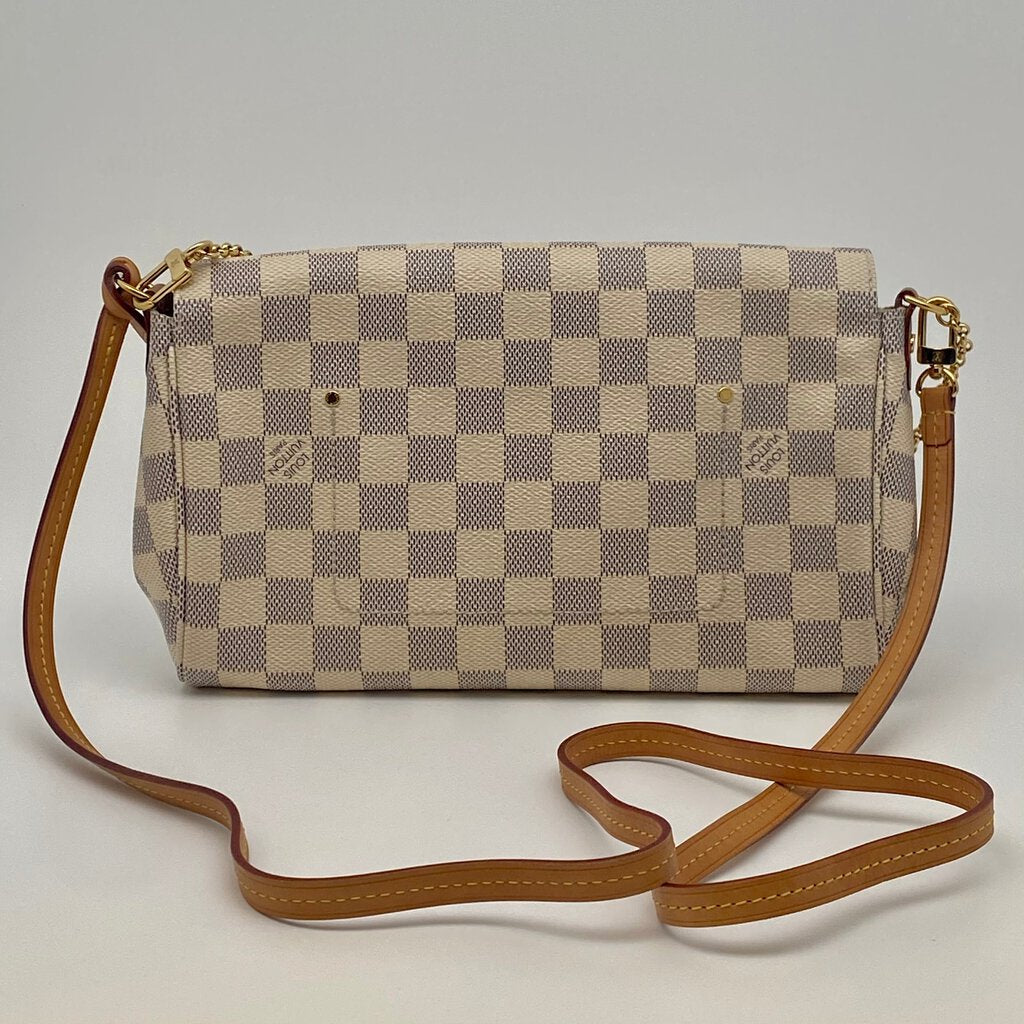 Louis Vuitton Damier Azur Favorite PM Shoulder Bag