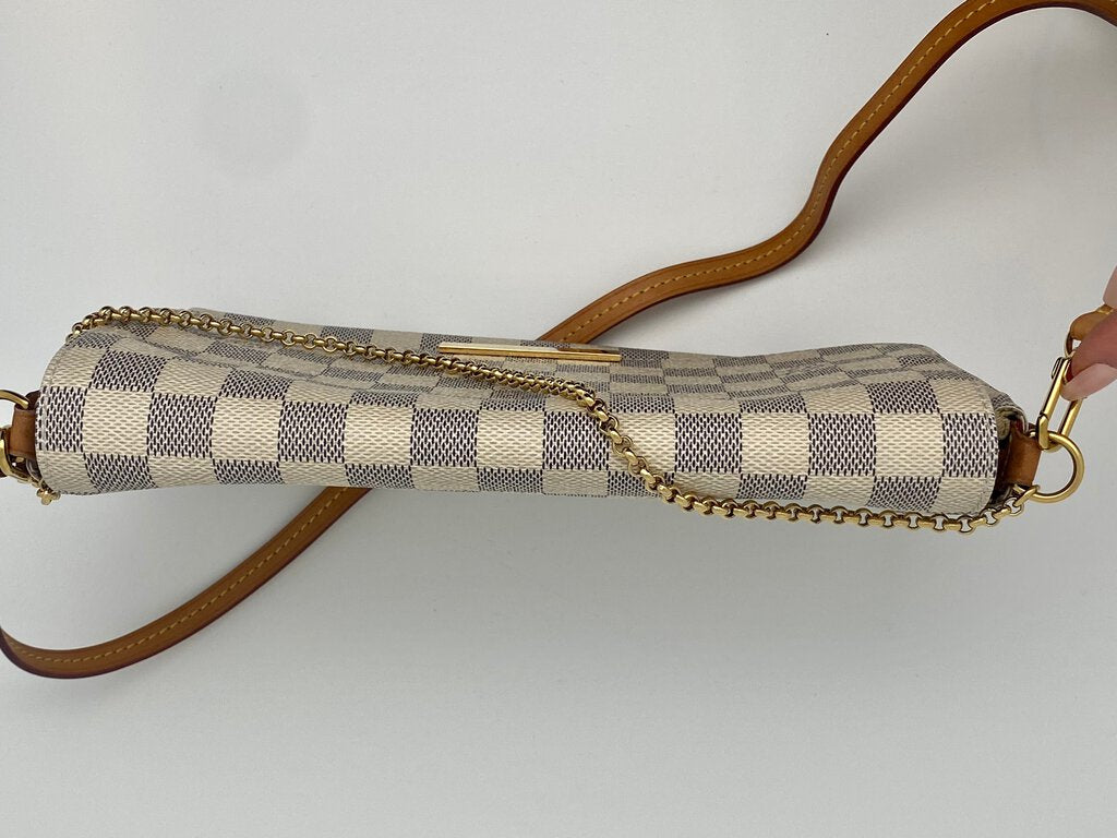 Louis Vuitton Damier Azur Favorite PM Shoulder Bag