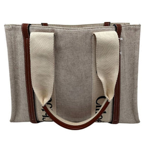 Chlo Canvas Woody Bag Medium