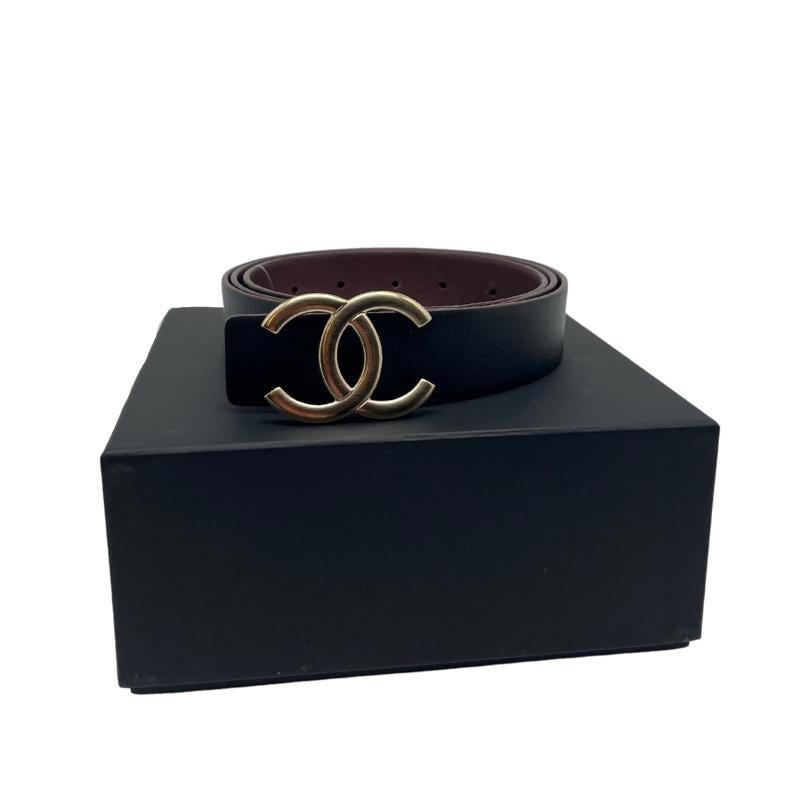 Chanel Calfskin CC Reversible Belt - Main Image