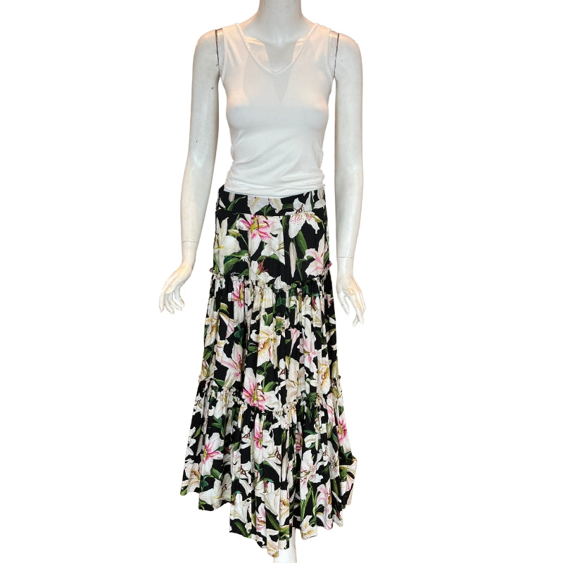 Dolce and Gabbana Floral Maxi Skirt