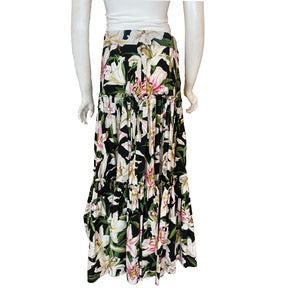 Dolce and Gabbana Floral Maxi Skirt