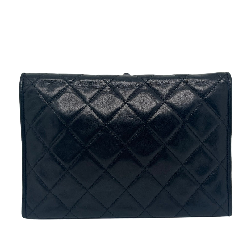 Chanel Vintage Quilted Flap Tassel Clutch