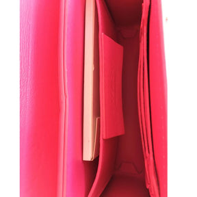 Givenchy Bow Cut Chain Flap Crossbody Bag in Hot Pink