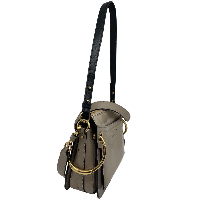 Chloé Patent Leather Small Roy Shoulder Bag
