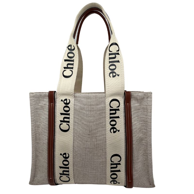 Chloé Canvas Woody Bag Medium