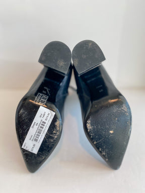 Alexander Wang Leather Boots Black Bottom