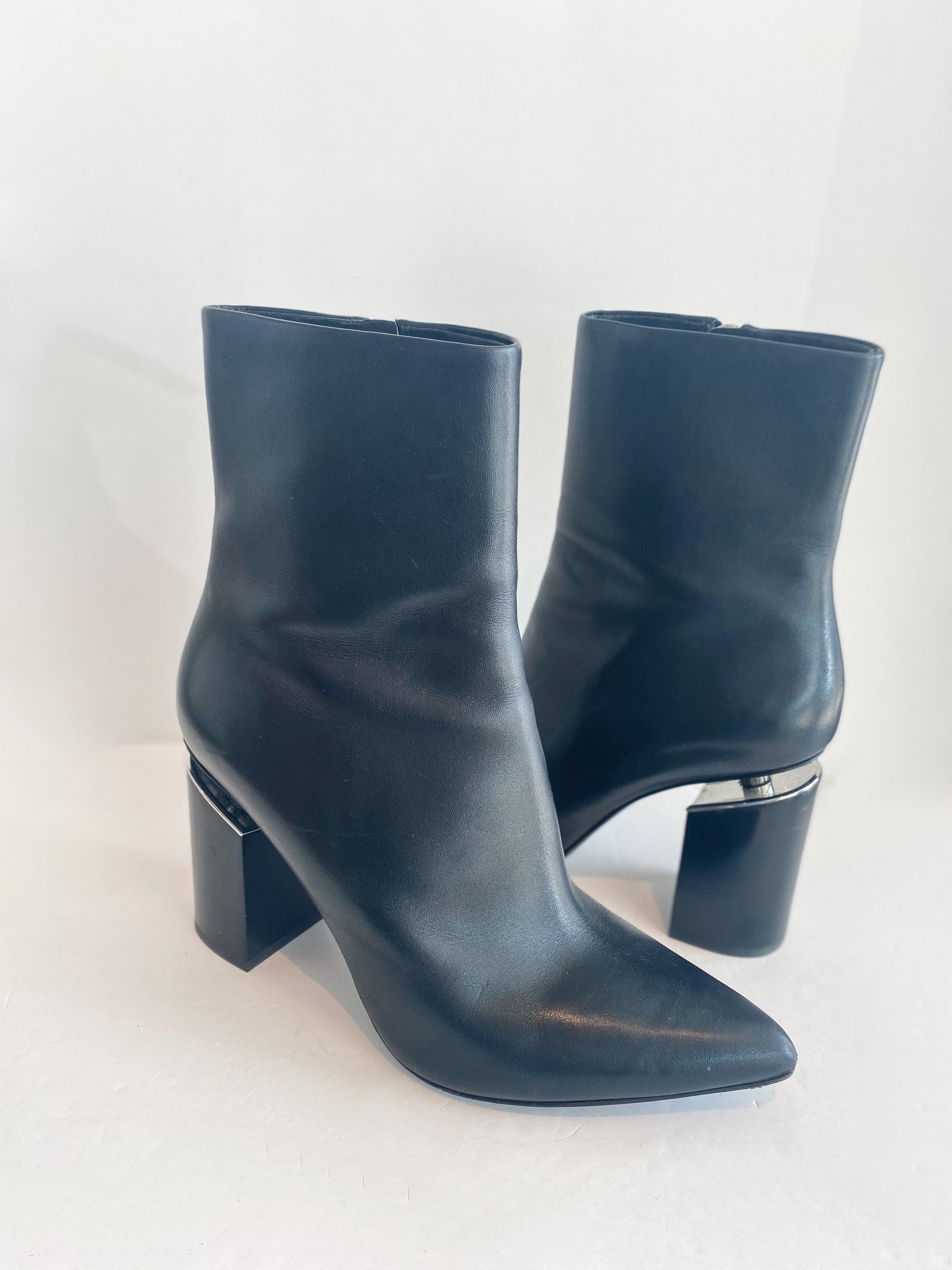 Alexander Wang Leather Boots Black
