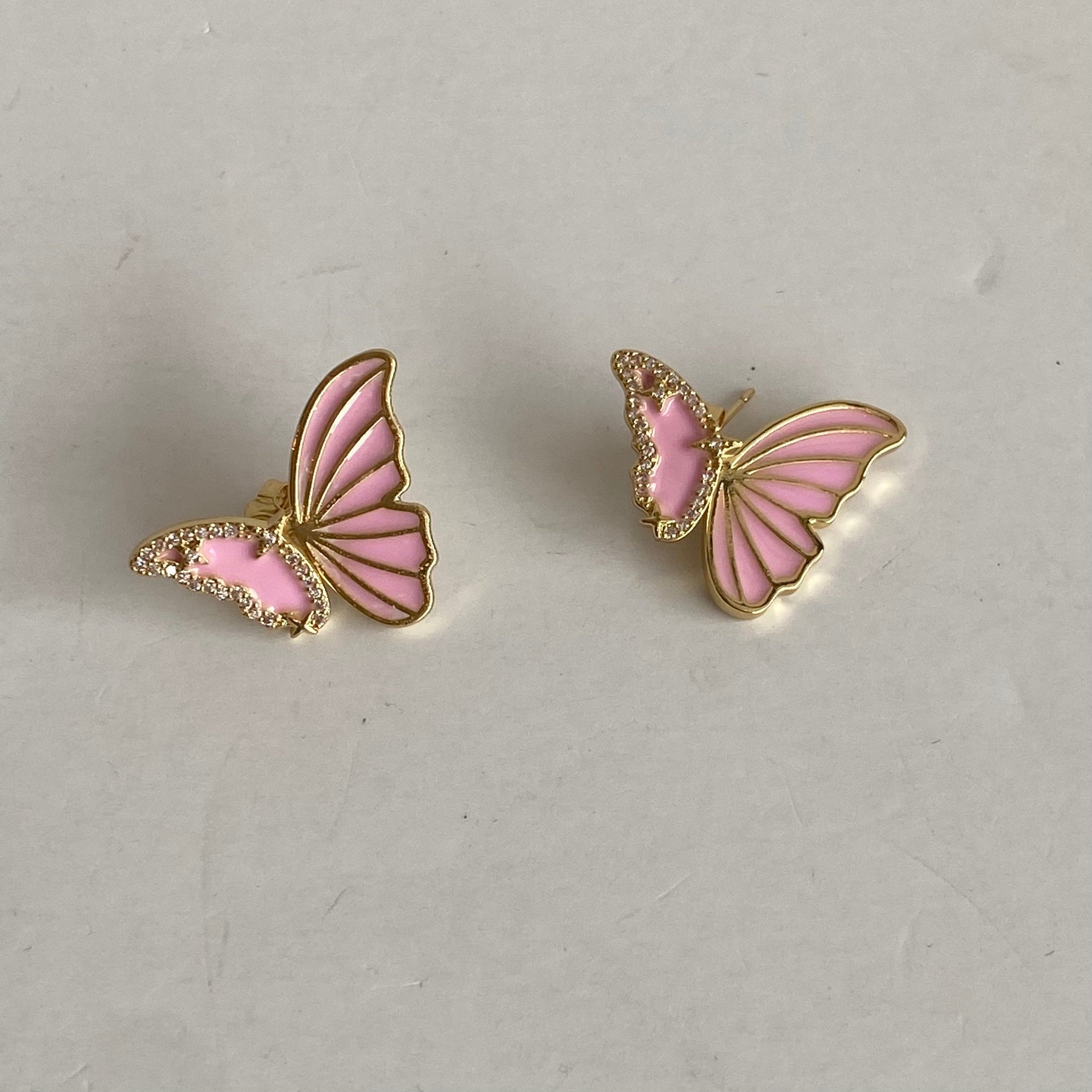 Multicolor Butterfly Flutter Earrings