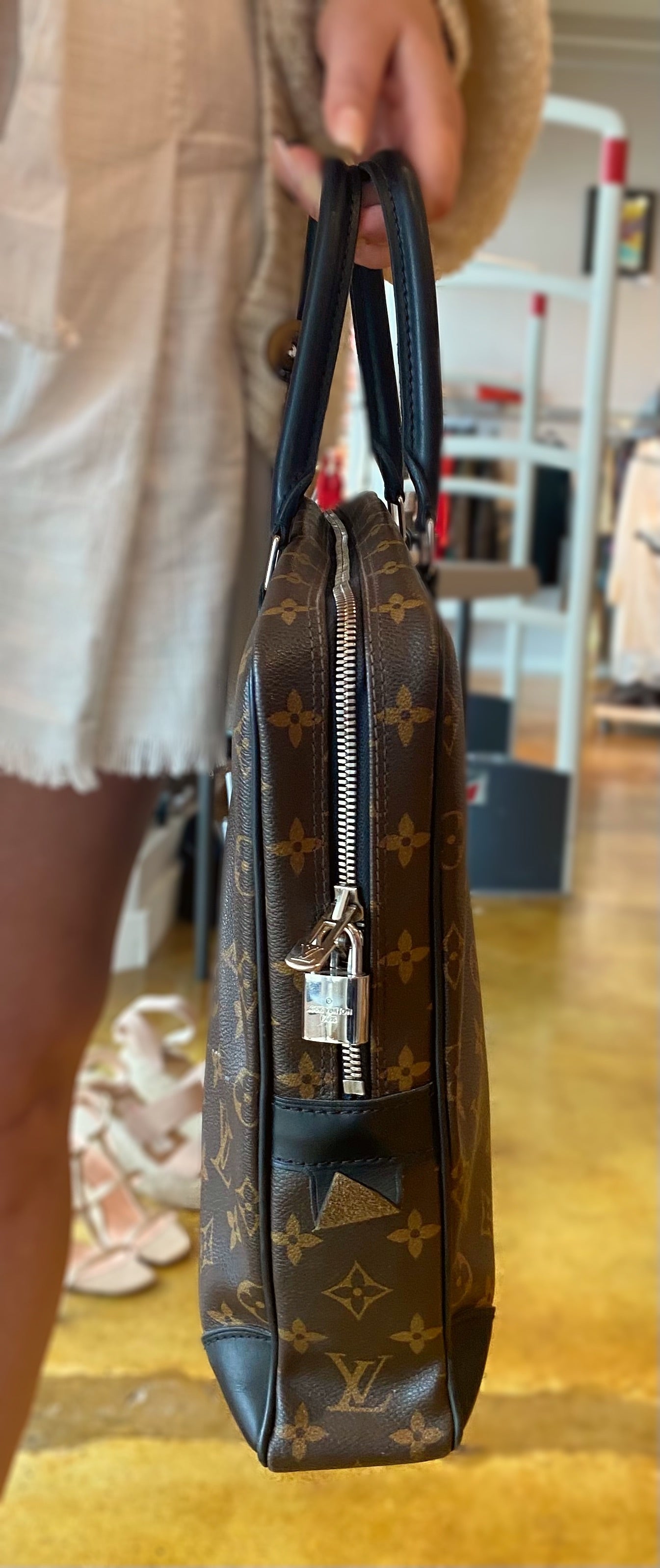 Louis Vuitton Briefcase Bag S-Lock Briefcase