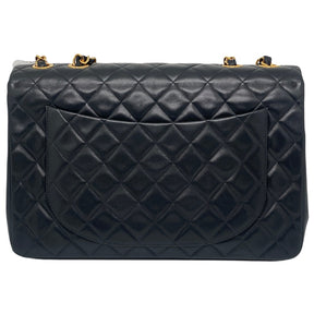 Chanel Lambksin Quilted XL Jumbo Single Flap