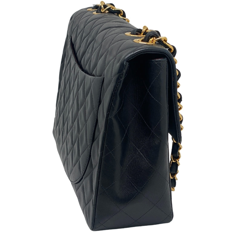 Chanel Lambksin Quilted XL Jumbo Single Flap