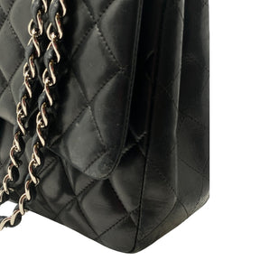 Chanel Lambskin Quilted Classic Maxi Flap Bag Corner Flap Slight Sign Of Wear