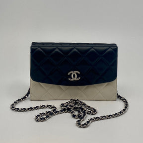 Chanel Quilted Lambskin Double Sided Wallet On Chain Back
