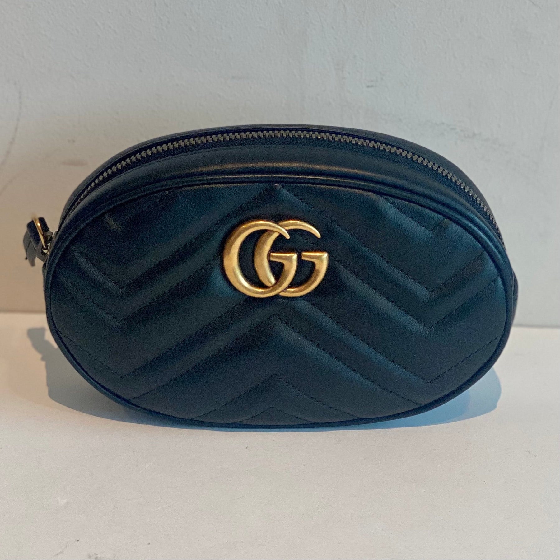 Gucci Matelasse GG Marmont Belt Bag 95 38