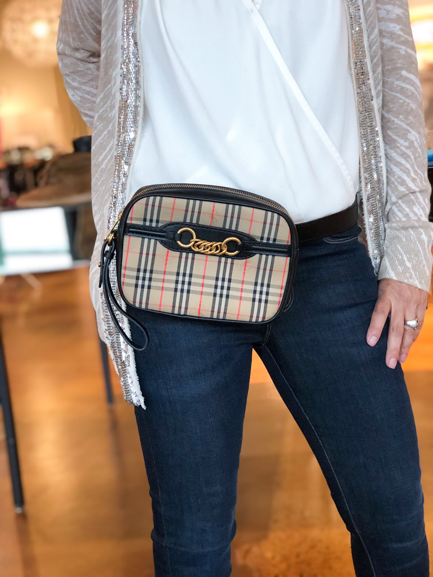 Burberry The 1983 Check Link Bum Bag - Dress Raleigh Consignment