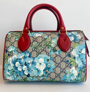 Gucci Blooms Monogram Boston Bag