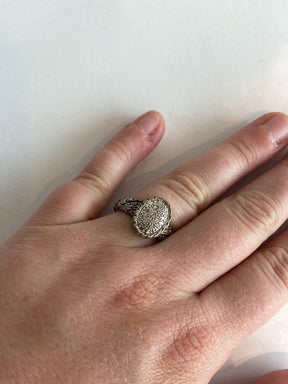 John Hardy Pave Diamond Ring