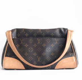 Louis Vuitton Beverly Bag Monogram Back of Bag