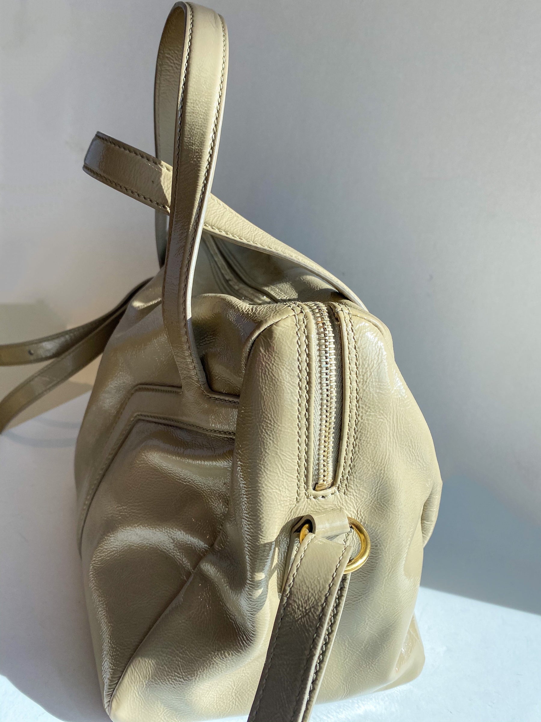 Yves Saint Laurent Patent Leather Bag
