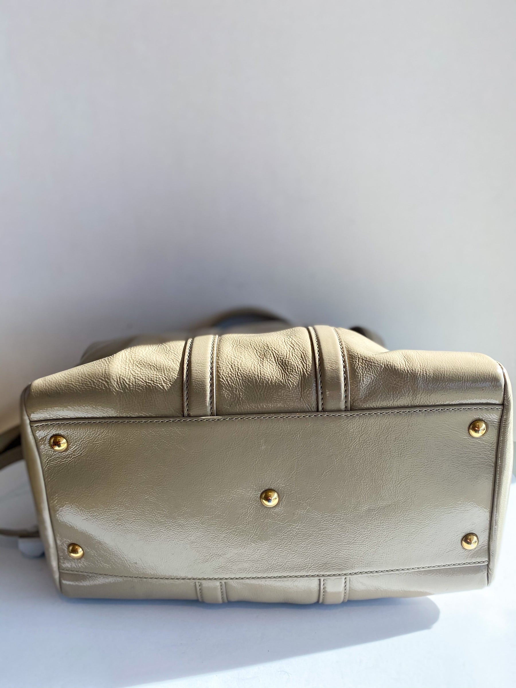 Yves Saint Laurent Patent Leather Bag