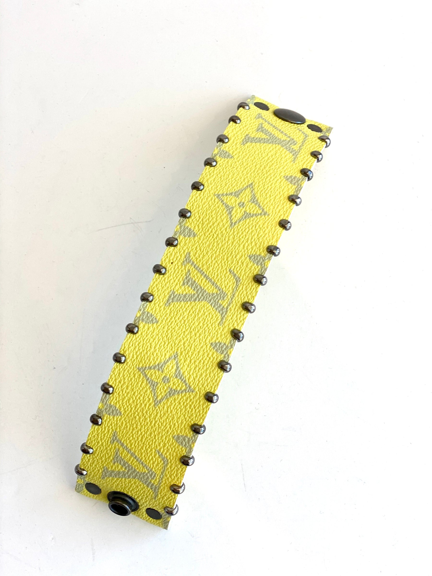 designer yellow bracelet