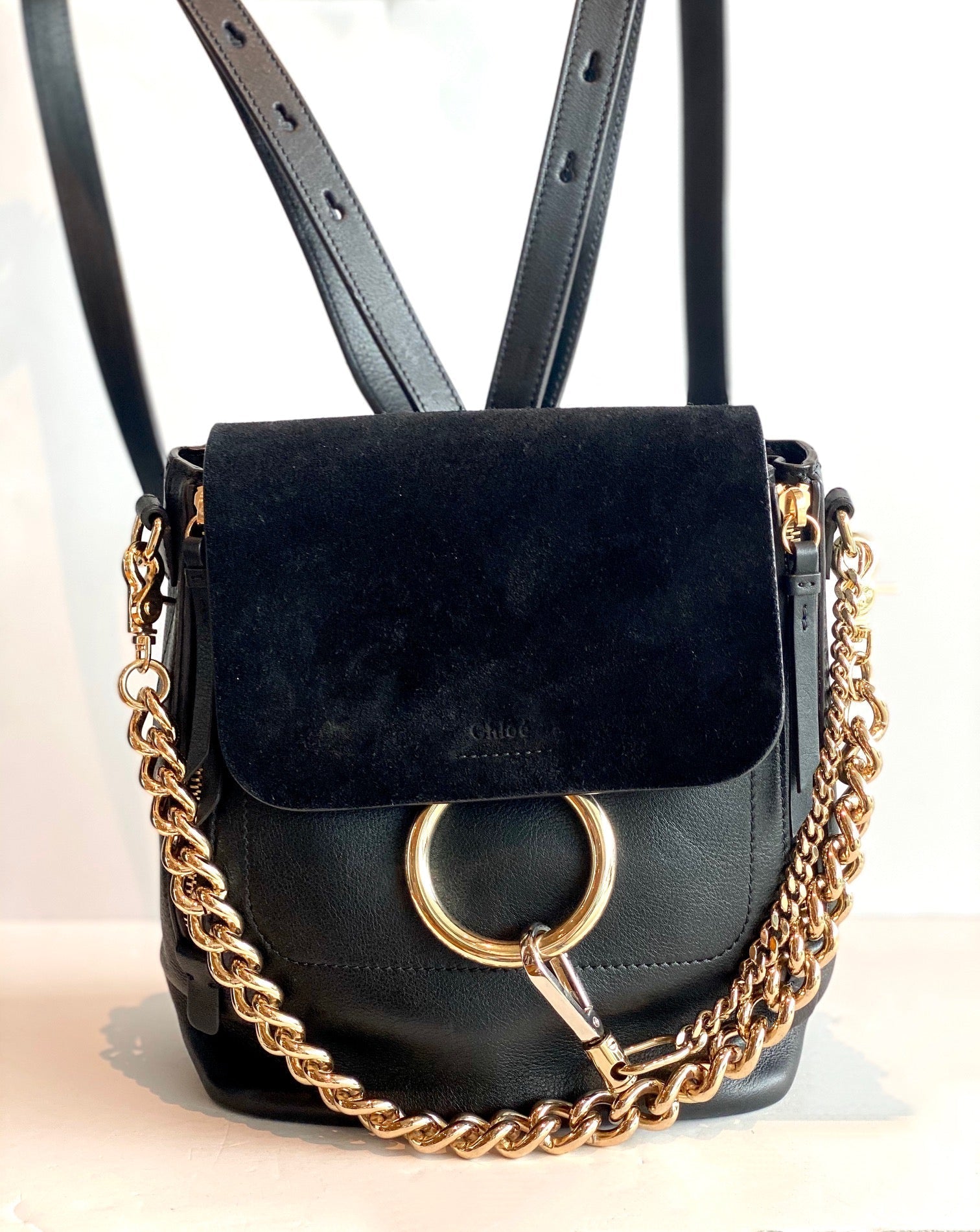 Chloe Mini Faye Backpack