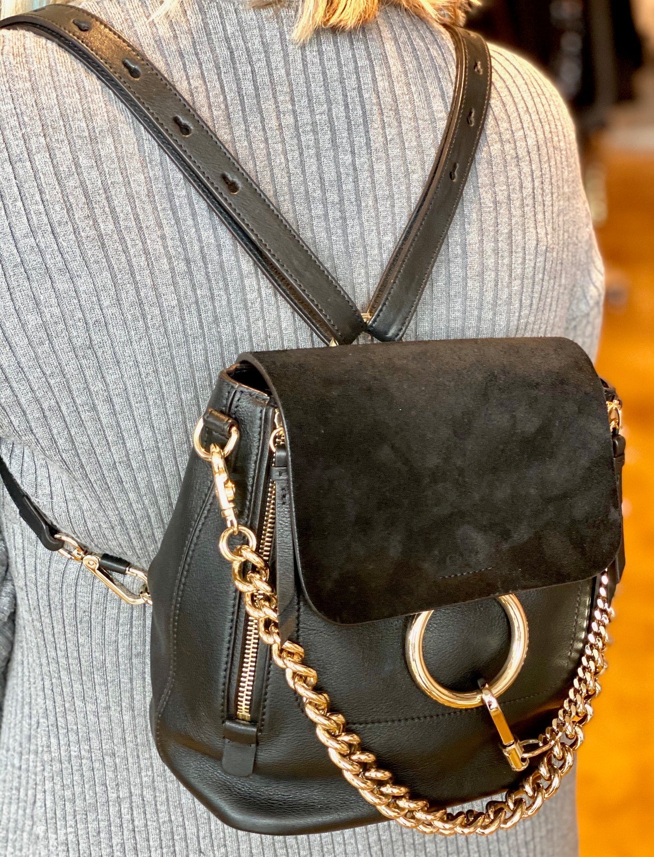 chloe mini faye backpack Chloe Mini Faye Backpack