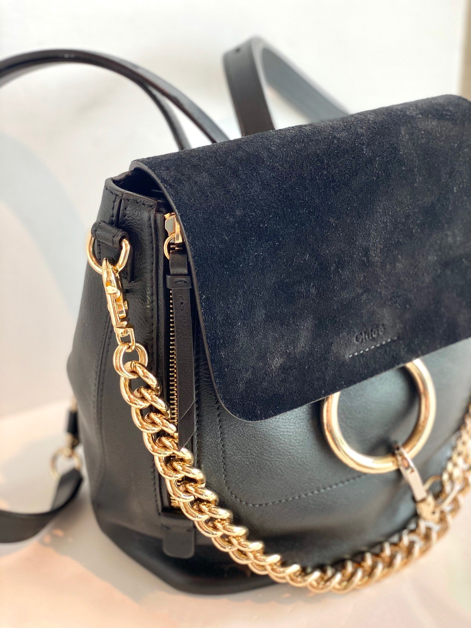 chloe faye mini backpack sale Chloe Mini Faye Backpack