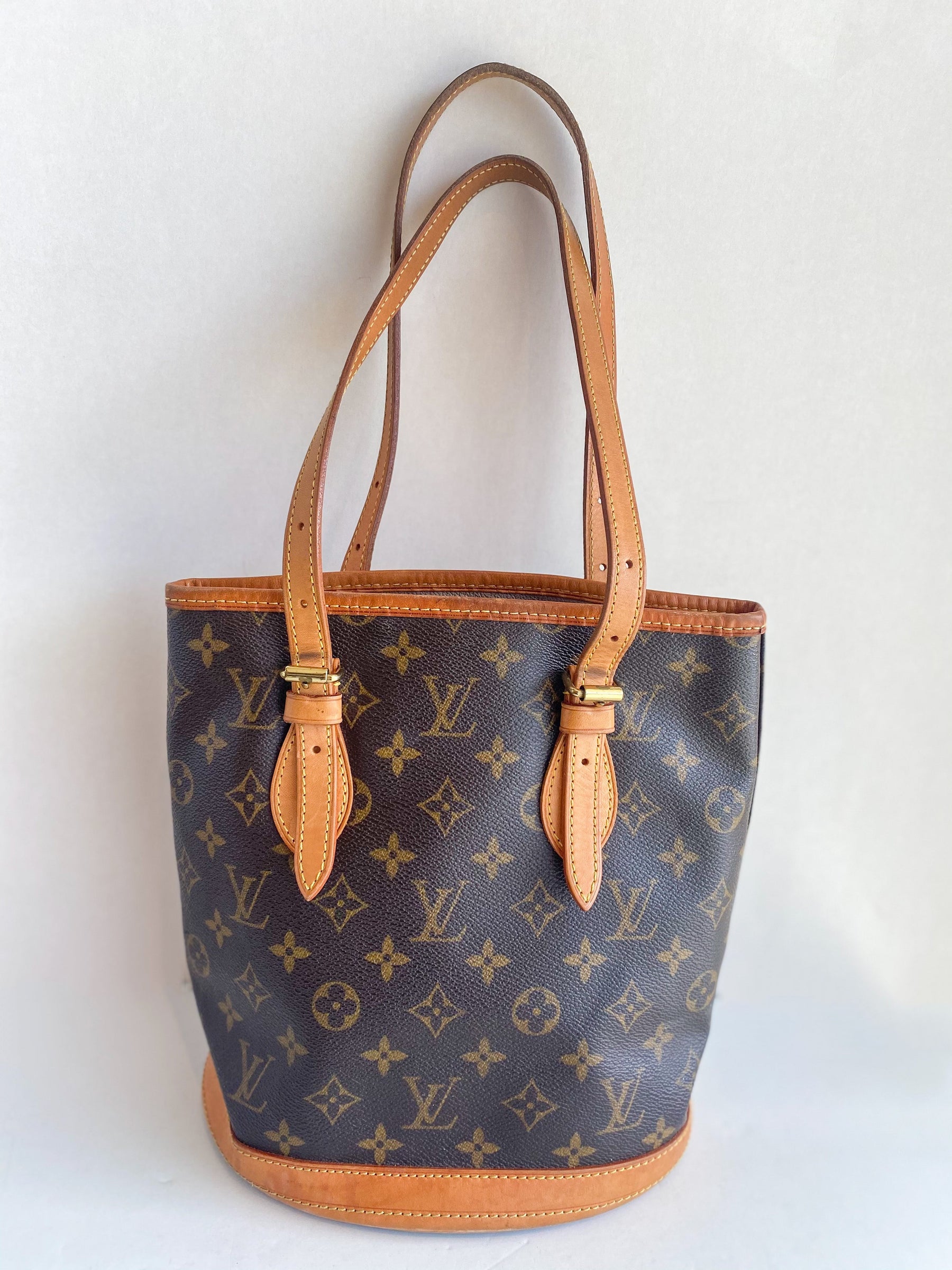 Louis Vuitton Monogram Petit Bucket Bag