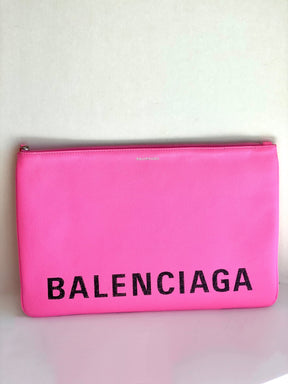 back of balenciaga clutch